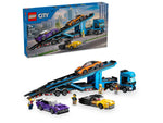 Lego City Car Transporter Truck with Sports Car (60408)