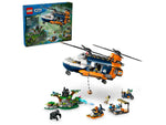 Lego City Jungle Explorer Helicopter at Base Camp (60437)