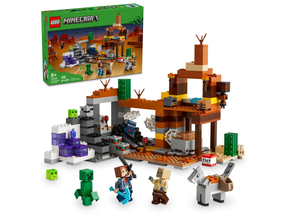 Lego Minecraft The Badlands Mineshaft (21263)