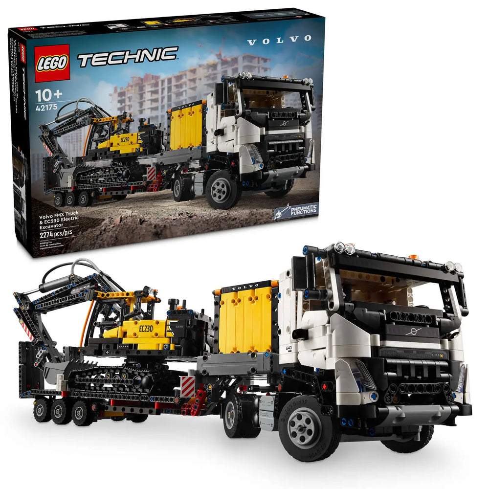 Lego Technic Volvo FMX Truck & EC230 Electric Excavator (42175)