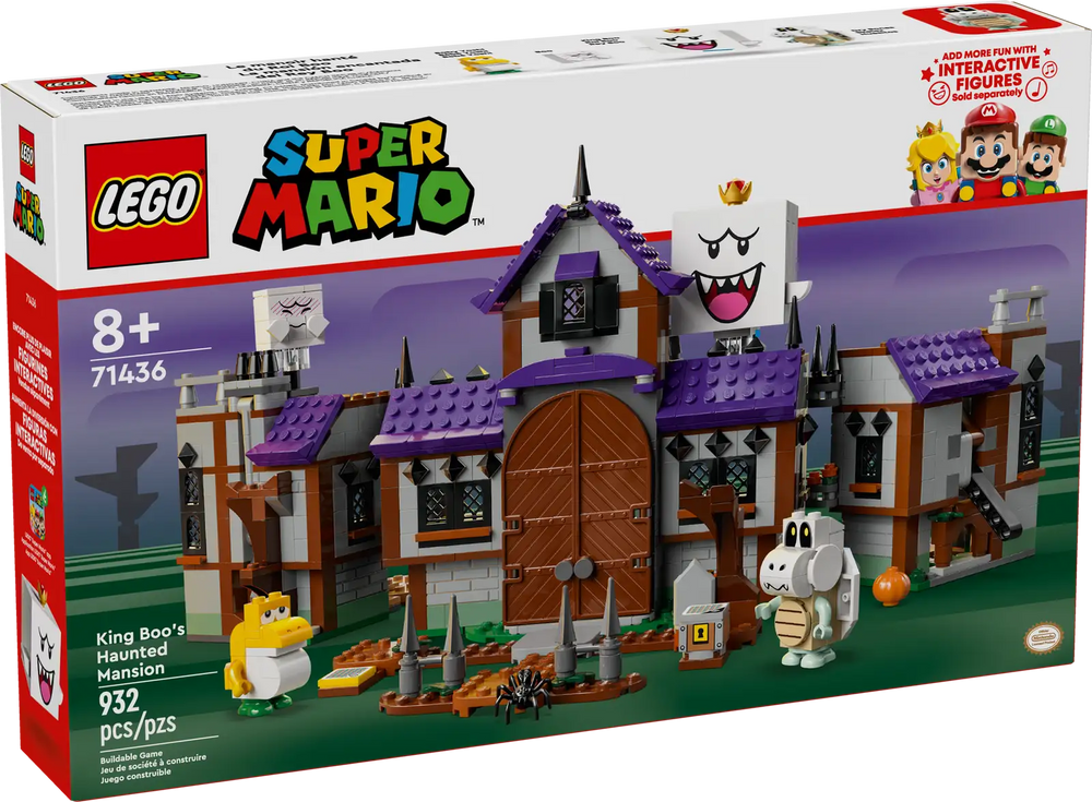 Lego Super Mario King Boo’s Haunted Mansion (71436)