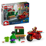 Lego Marvel Iron Man with Bike & The Hulk (76287)