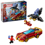 Lego Marvel Iron Man Car & Black Panther vs Red Hulk (76310)