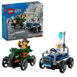 Lego City Airplane vs Hospital Bed Race Cars (60459)