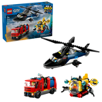 Lego City Helicopter, Fire Engine & Submarine Remix (60462)