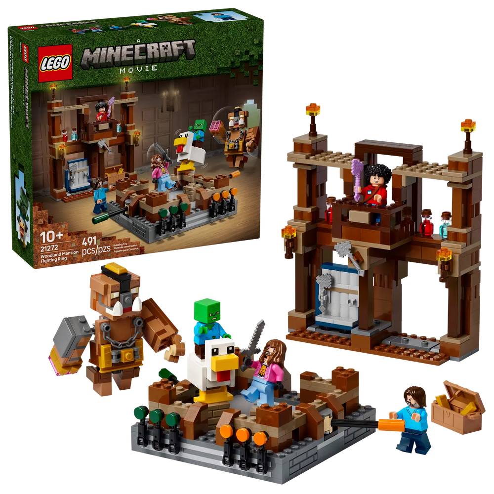 Lego Minecraft Woodland Mansion Fighting Ring (21272)