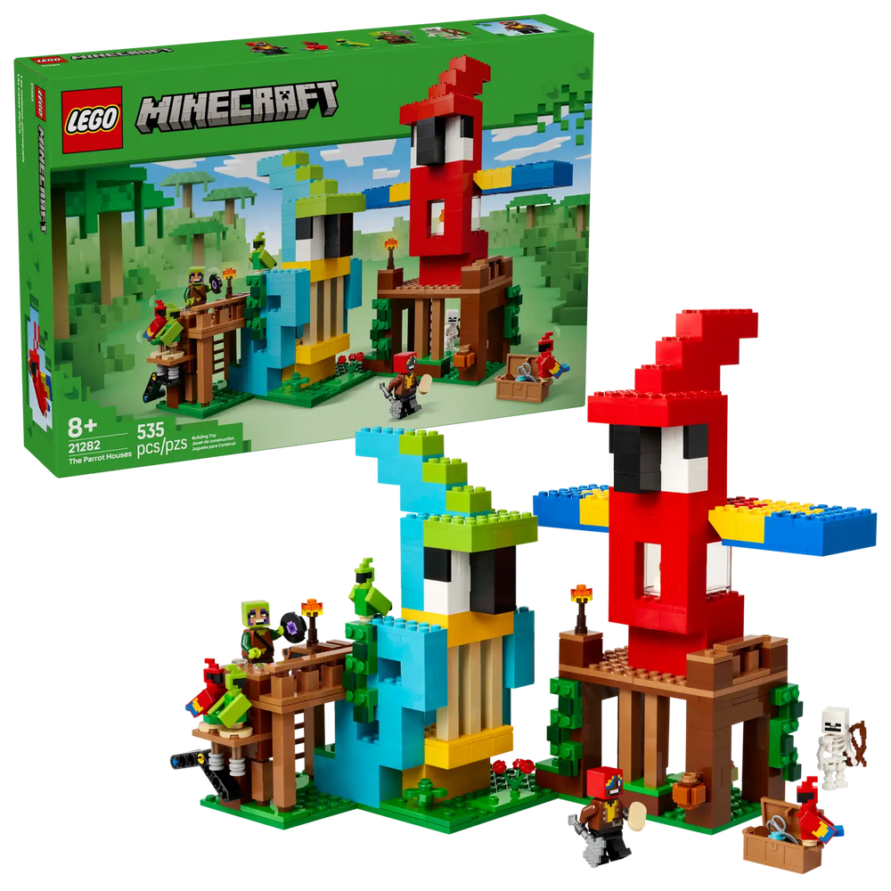 Lego Minecraft The Parrot Houses (21282)