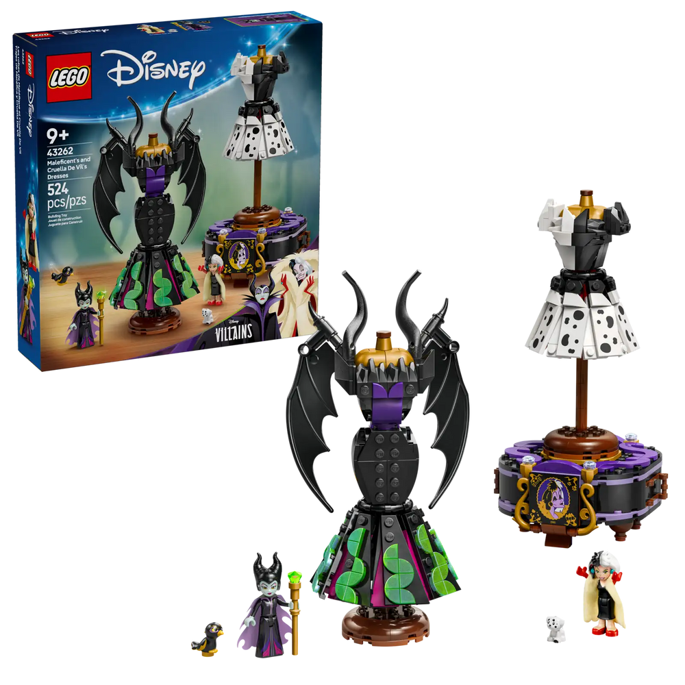 Lego Disney Maleficent & Cruella de Vil’s Dresses (43262)