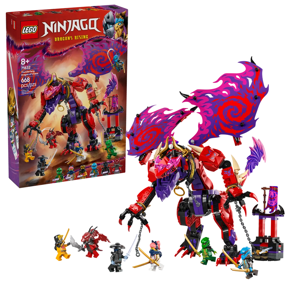 Lego Ninjago Thunderfang Dragon of Chaos (71832)