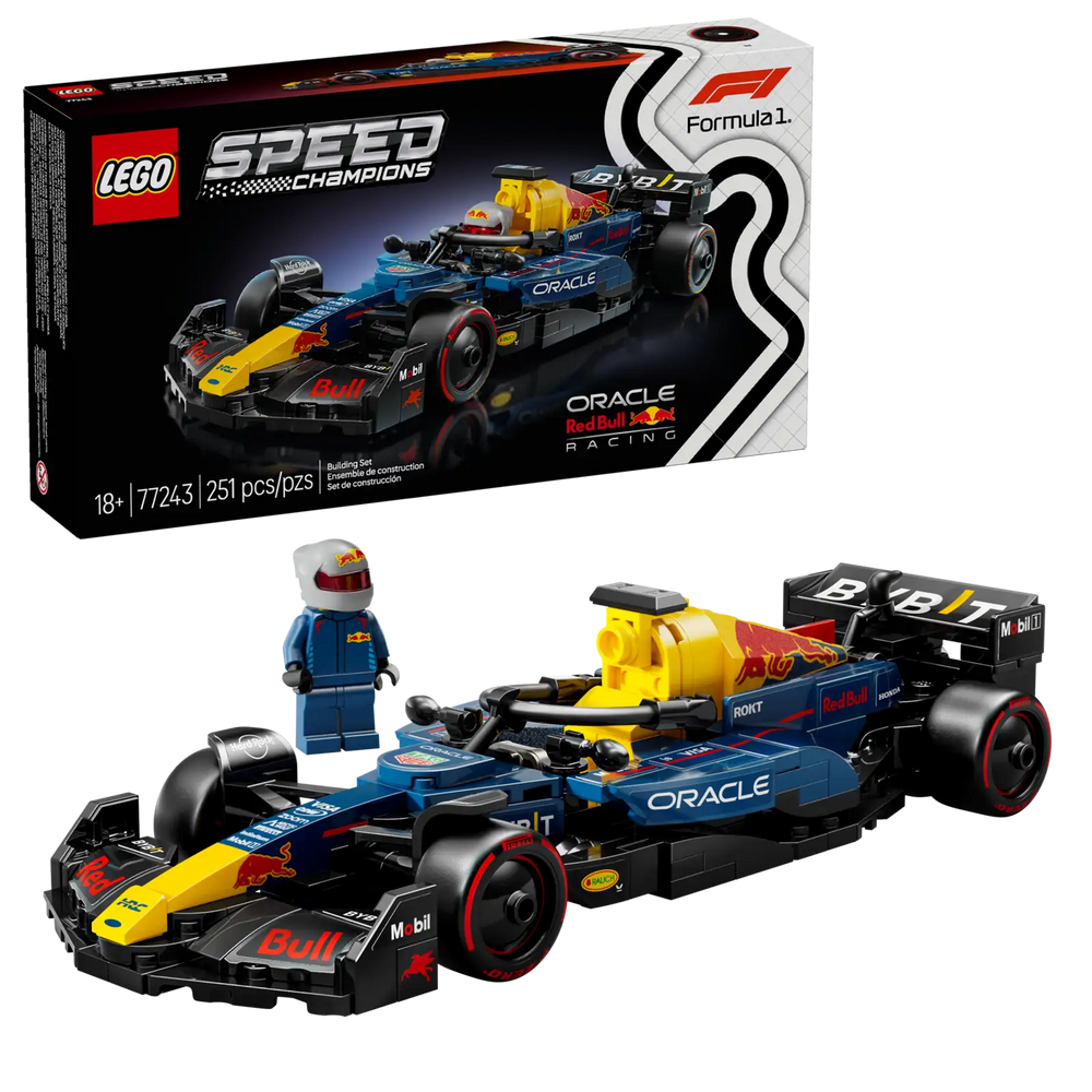 Lego Speed Champions Oracle Red Bull Racing RB20 F1 Race Car (77243)