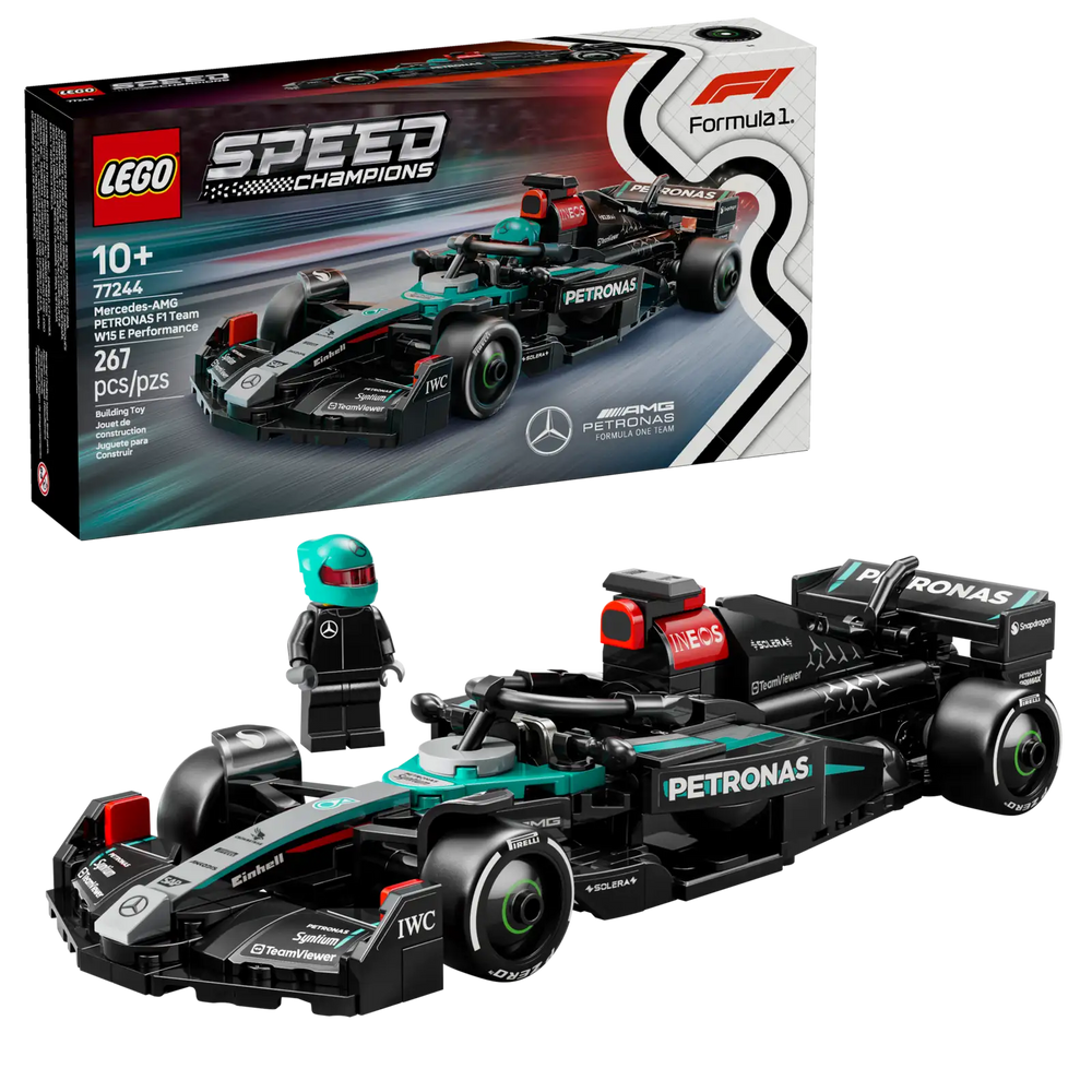 Lego Speed Champions Mercedes AMG F1 W15 Race Car (77244)