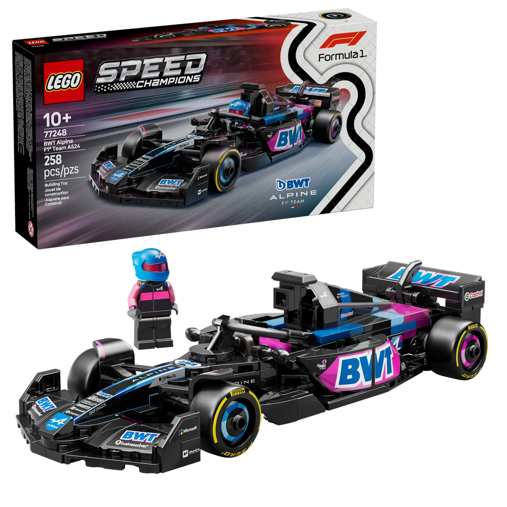 Lego Speed Champions BWT Alpine F1 Team A524 Race Car (77248)